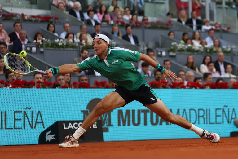 El alemán Jan-Lennard Struff, máxima sorpresa del Madrid, busca su primer título ATP