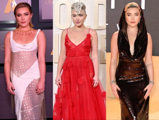 25 of the most daring looks Florence Pugh has ever worn, from sheer gowns  to bold cutouts