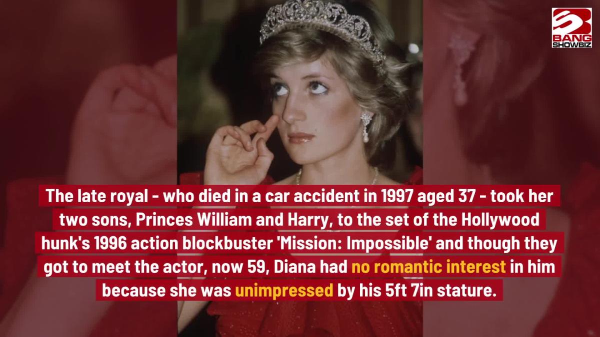 Why Was Princess Diana Uninterested Tom Cruise Romantically 2682