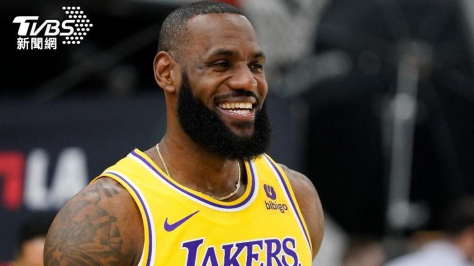 「詹皇」詹姆斯（LeBron James）斥哈瑪斯「恐怖主義」。（圖／達志影像美聯社）