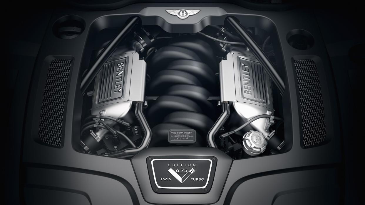 The V8 engine in the Mulsanne has been in production for 60 years