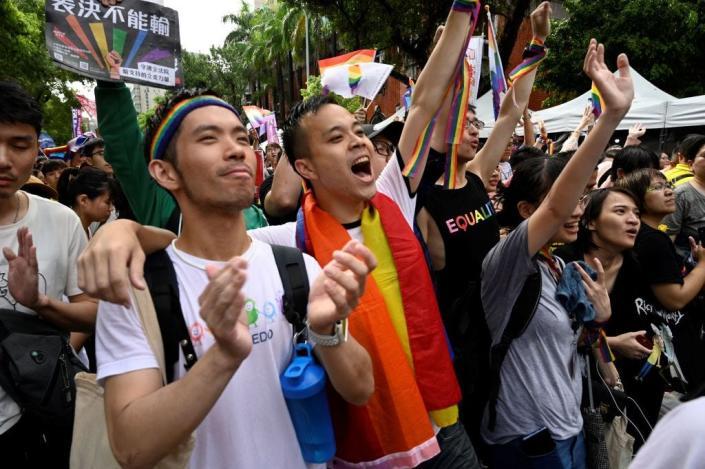 Taiwan same sex marriage gay rights