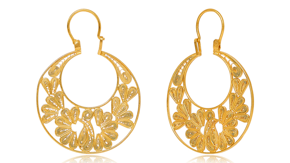 Pippa Small Together Forever Peacock Earrings
