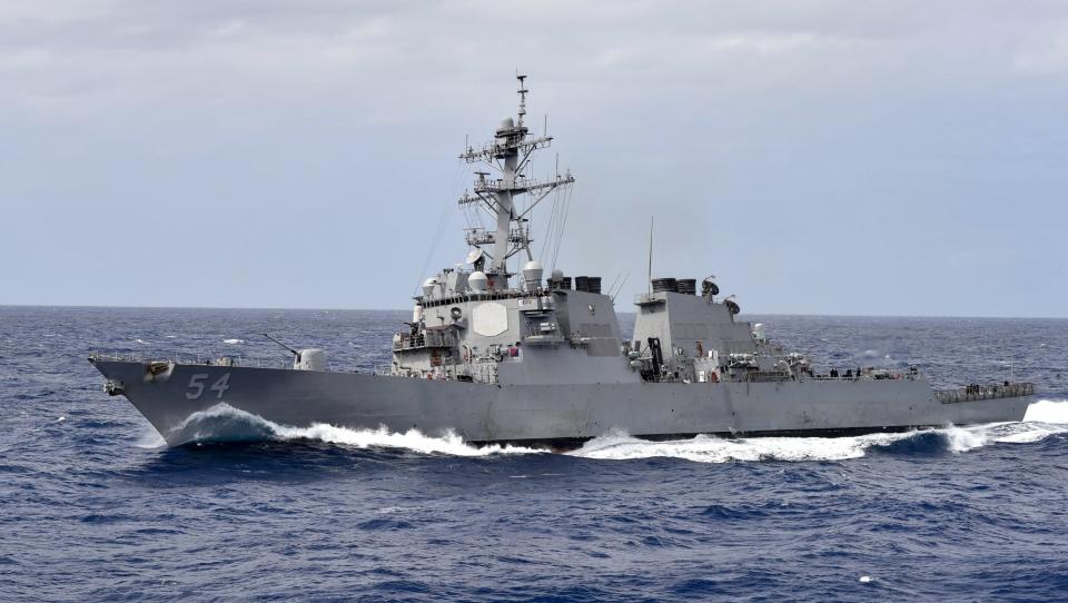 US Navy Destroyer sails through politically sensitive Taiwan Strait ahead of Trump trade talks with China