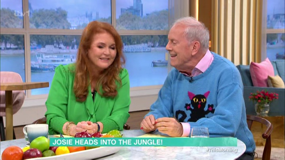 Sarah Ferguson appeared on This Morning (This Morning / ITV)