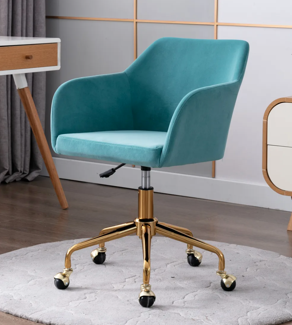 velvet office chair from Zanui 