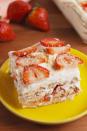 <p>Easy to make, hard to resist.</p><p>Get the recipe from <a href="https://www.delish.com/cooking/recipe-ideas/recipes/a52265/strawberry-shortcake-lasagna-recipe/" rel="nofollow noopener" target="_blank" data-ylk="slk:Delish;elm:context_link;itc:0;sec:content-canvas" class="link ">Delish</a>.</p>