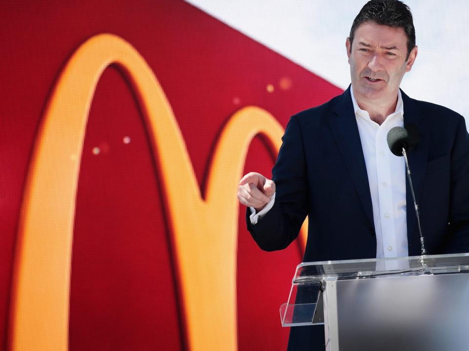 McDonald's CEO Steve Easterbrook