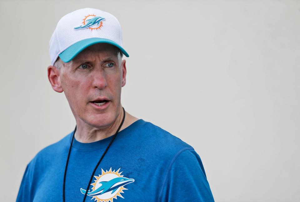 Former Miami Dolphins head coach Joe Philbin is a senior analyst at Ohio State and is paid $266,667 a year.