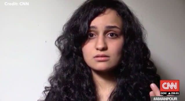 Islam Milat, 23, had been married to Ahmed for just three months and had planned to move to the UK when he told her he had a new job in Turkey. Photo: CNN
