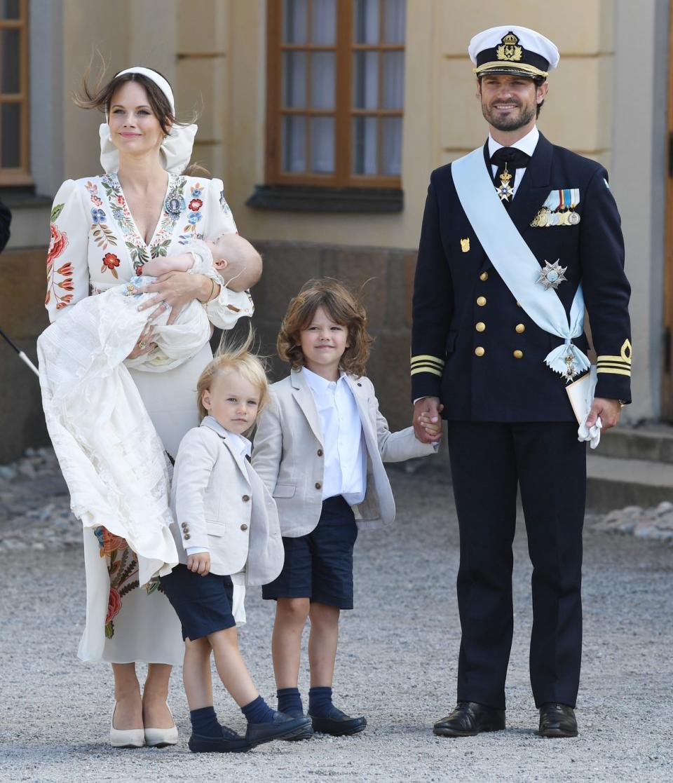 See All the Swedish Royals in the Best Photos From Prince Julian's Christening