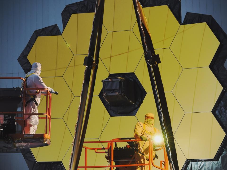 james webb space telescope hexagonal mirrors finished nasa