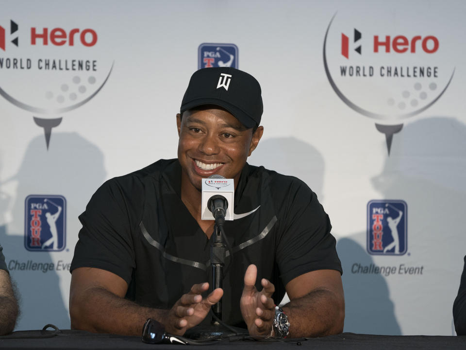 Tiger Woods is returning. (AP)