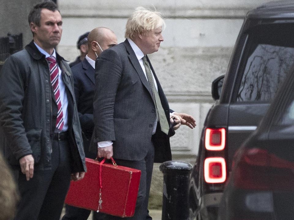 Prime Minister Boris Johnson spoke with senior advisers on Monday about the coronavirus situation after Christmas (Joshua Bratt/PA) (PA Wire)