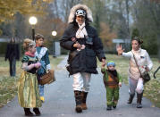 <p>Trick or treating with the family in Ottawa, Canada</p>