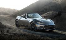 <p><a rel="nofollow noopener" href="https://www.caranddriver.com/mazda/mx-5-miata" target="_blank" data-ylk="slk:The Mazda MX-5 Miata;elm:context_link;itc:0;sec:content-canvas" class="link ">The Mazda MX-5 Miata </a>has always been a great looking little roadster, but the fourth-generation ND model is the only one that made the leap to beautiful. Mazda's <em>kodo</em> design language dictates the Miata's squinty, smiley face and flowing, gently curving body surfaces and sculpted fenders. The line starting at each door handle and sweeps up around the cabin to the other side of the car is one of our favorite design details; it is subtle and gorgeous, like the rest of the Miata.</p>