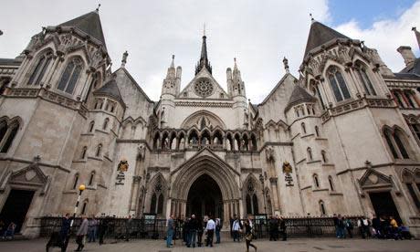 The Northern Echo: Royal Courts of Justice in London