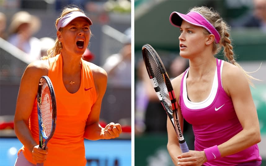 Sharapova chose not to hit back at Bouchard following her 'cheater' comments