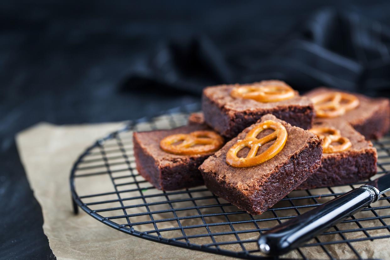 Pretzel Brownie