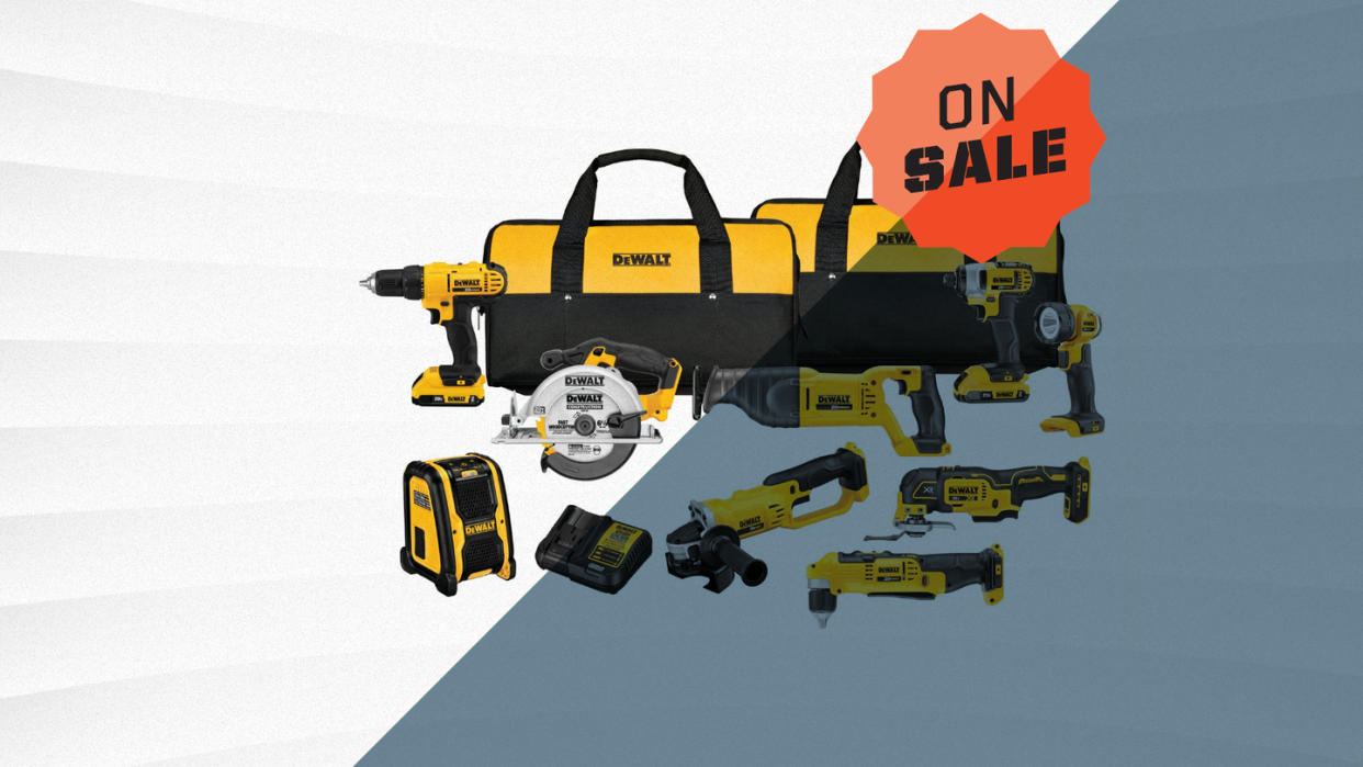 dewalt 9 tool power tool combo kit