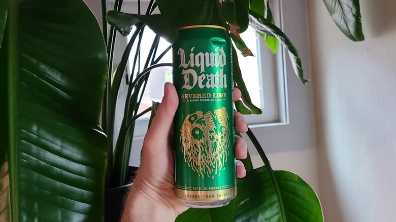 can of liquid death severed lime