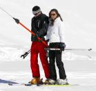 <p>The couple, officially back together, took a holiday in Switzerland. They did plenty of skiing, as Middleton has always been one for an active vacation. </p>