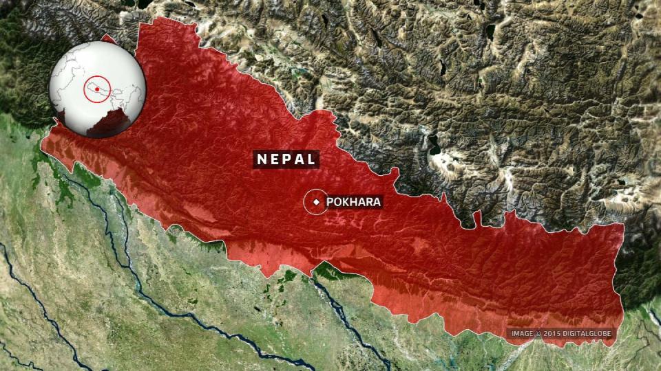 Nepal Earthquake Destroys Buildings In Capital