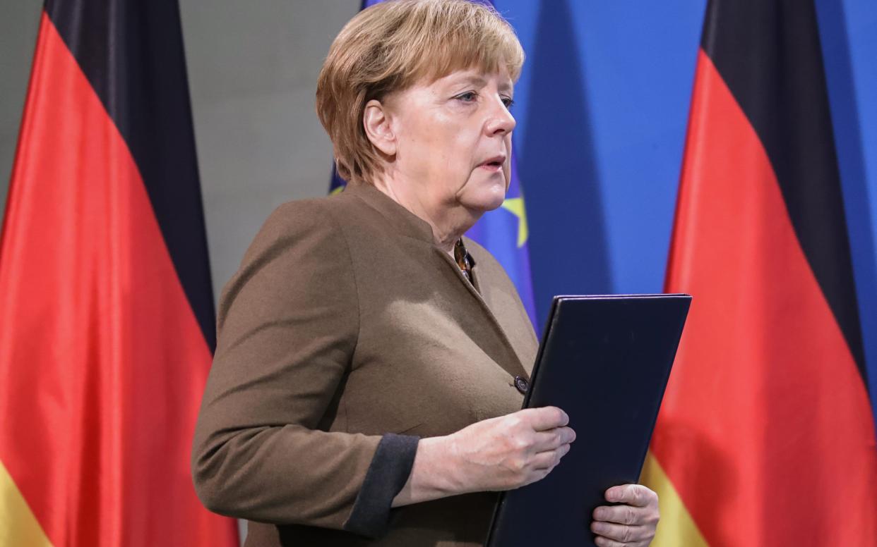 Crime has increased even when compared to that committed during the influx of migrants under Angela Merkel's 'open door' policy - EPA/MICHAEL KAPPELER