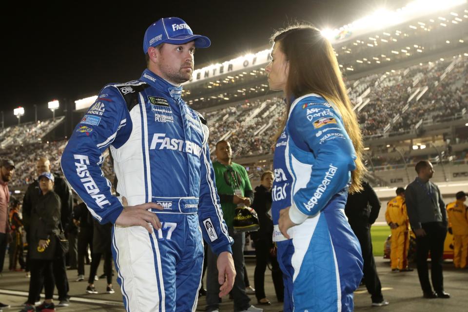 Ricky Stenhouse Jr. and Danica Patrick have been dating since 2012. (Getty)