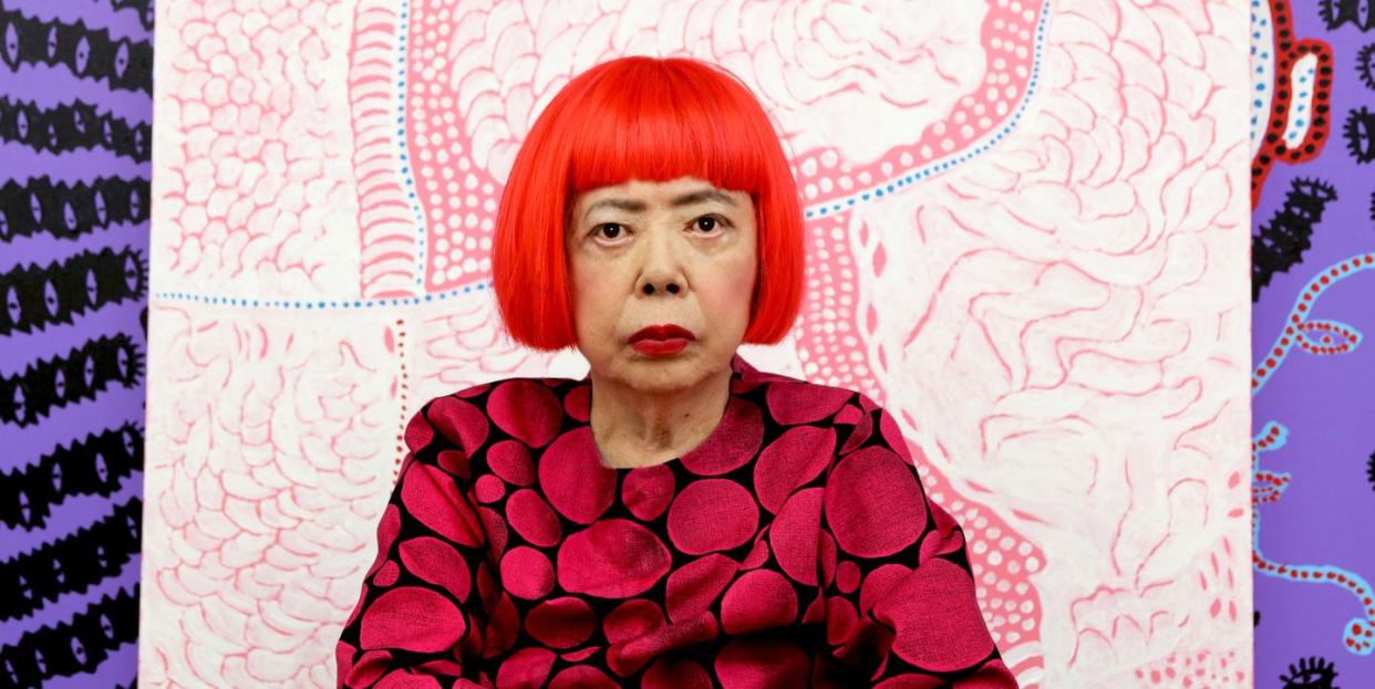 Photo credit: Yayoi Kusama © YAYOI KUSAMA Courtesy Ota Fine Arts, Victoria Miro and David Zwirner