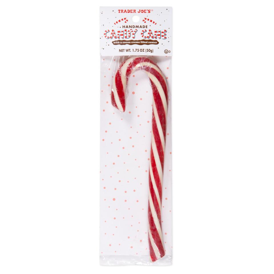 Trader Joe's Handmade Candy Cane with Cocoa Filling