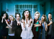 <b>ALSO…</b><br><br> <b>Dead Boss (Thu, 10.30pm, BBC3)</b> (pictured) is a new sitcom with Sharon Horgan about a woman wrongly convicted of murder and it features primo comic talent including Jennifer Saunders. Davina is back with a new series of <b>The Million Pound Drop Live (Fri, 8.30pm, C4)</b>. If you’re still jonesing for the Royal Jubilee Concert, <b>The Royal History Of Pop (Sun, 10pm, C4)</b> takes a look at the links between the Royals and pop music. Staying with music, <b>Jools Holland: London Calling (Sat, 9pm, BBC2)</b> explores the sounds of the city from The Kinks to Big Ben to Cockney music hall. <b>The Girl With 90 Per Cent Burns: Extraordinary People (Thu, 9pm, C5)</b> tells the story of Terri Calvesbert, who survived 90% burns at age 22 months. And there’s a special ‘Friends’ guest star in <b>Episodes (Fri, 10pm, BBC2)</b>. You won’t be disappointed. Actually, you might…