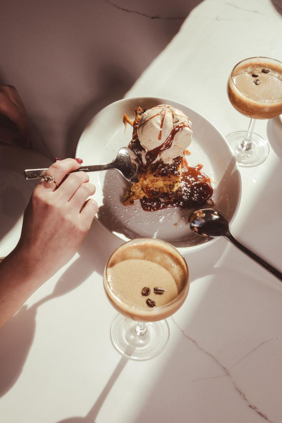 One dessert at newly opened The Table at 3 Acres in Jersey City