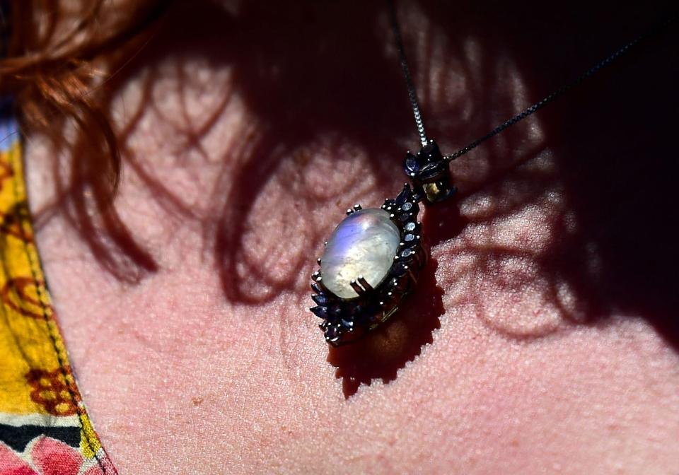 Moonstone necklace