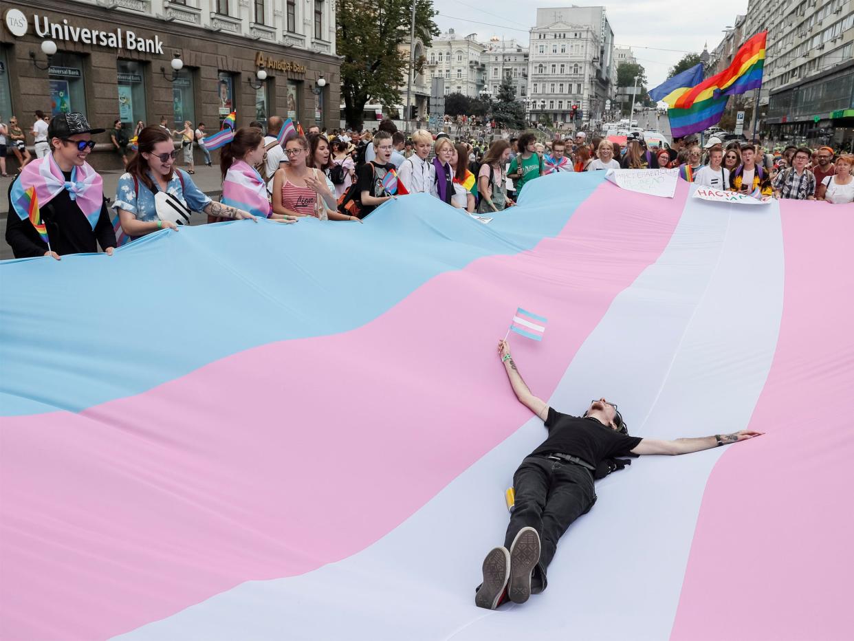 trans flag