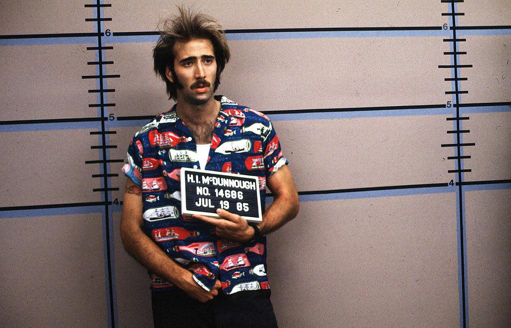 Nicolas Cage Raising Arizona