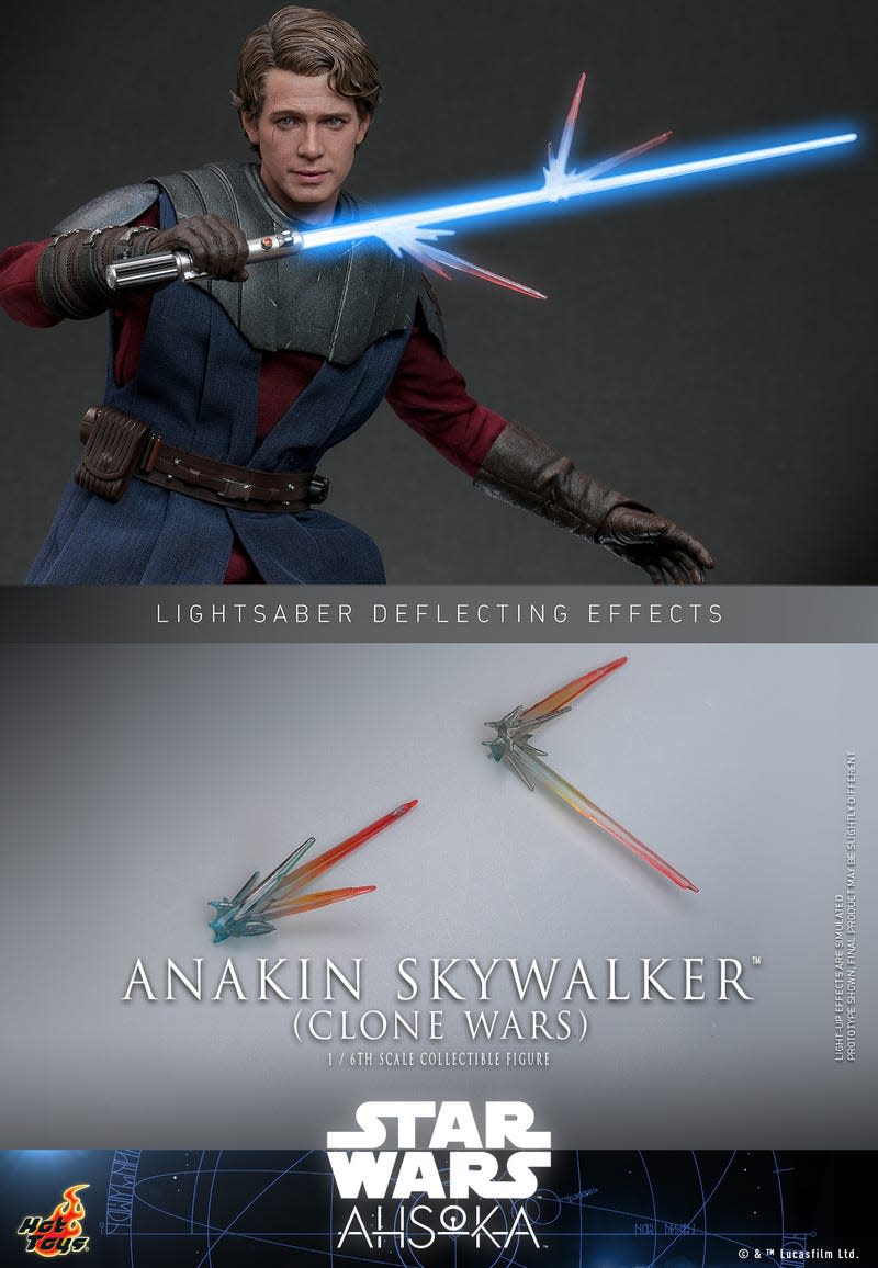 Image: <a class="link " href="https://www.toyark.com/2024/04/05/star-wars-ahsoka-clone-wars-era-anakin-skywalker-by-hot-toys-530517" rel="nofollow noopener" target="_blank" data-ylk="slk:Hot Toys/Toyark;elm:context_link;itc:0;sec:content-canvas">Hot Toys/Toyark</a>