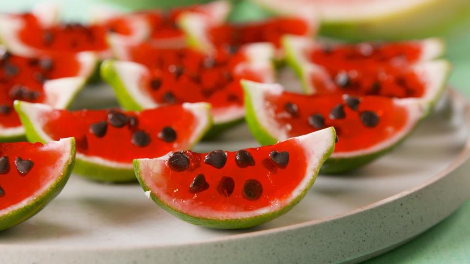 Watermelon Jell-O Shots