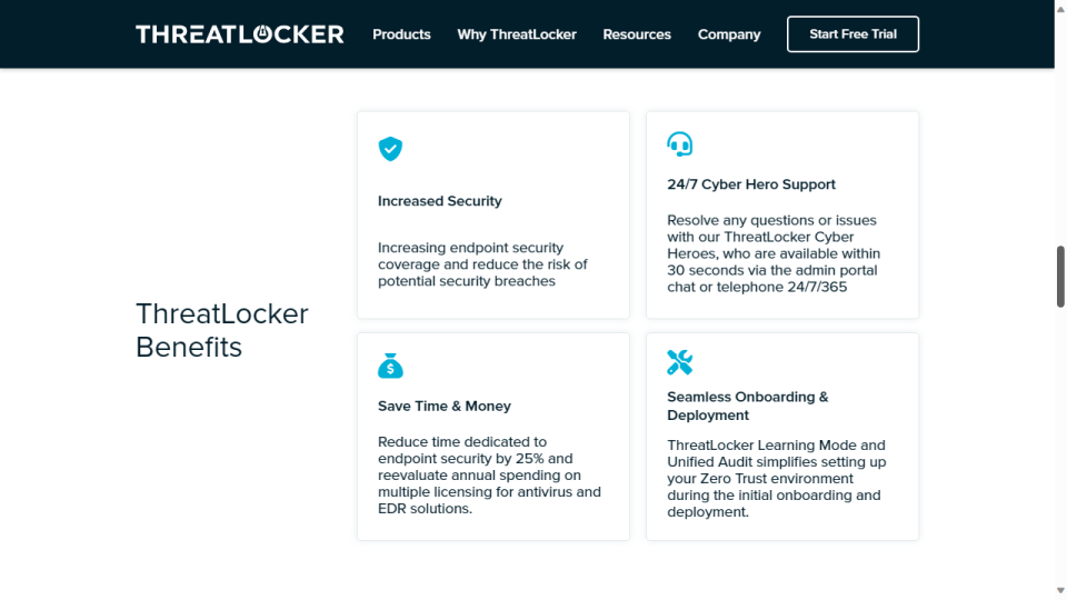 Threatlocker: Features