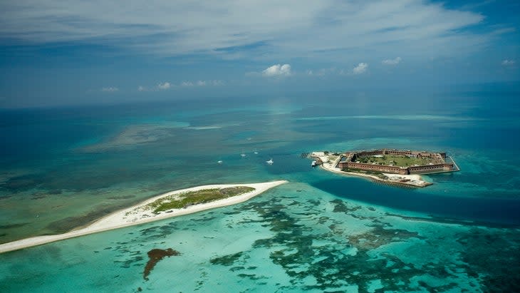 <span class="article__caption">Fort Jefferson, Dry Tortugas National Park</span> (Photo: Stephen Frink/Getty)