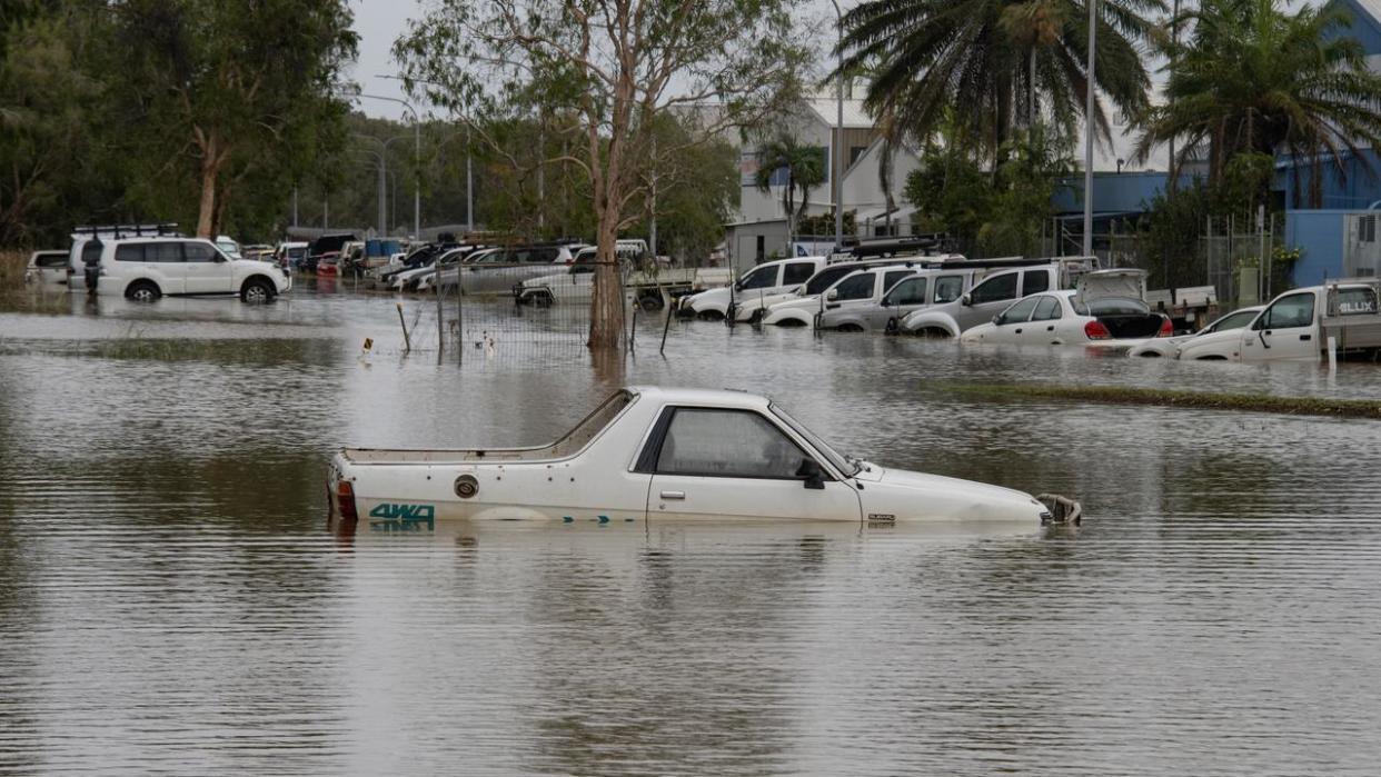 About 36 communities remain isolated by floodwaters. Picture: Brian Cassey/NCA NewsWire.