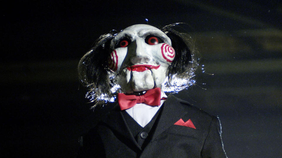 The Jigsaw puppet in Saw II