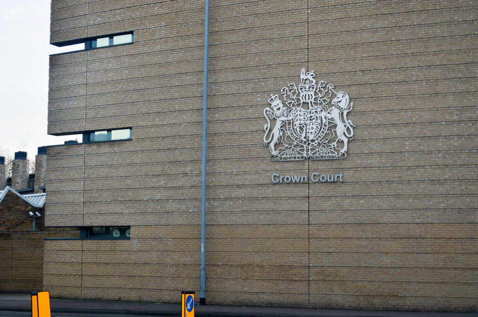 Exterior of Cambridge Crown Court. (PA)