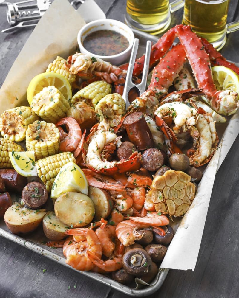 Seafood Boil with Lobster