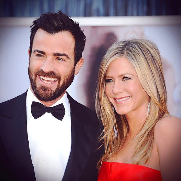 Justin Theroux and Jennifer Aniston