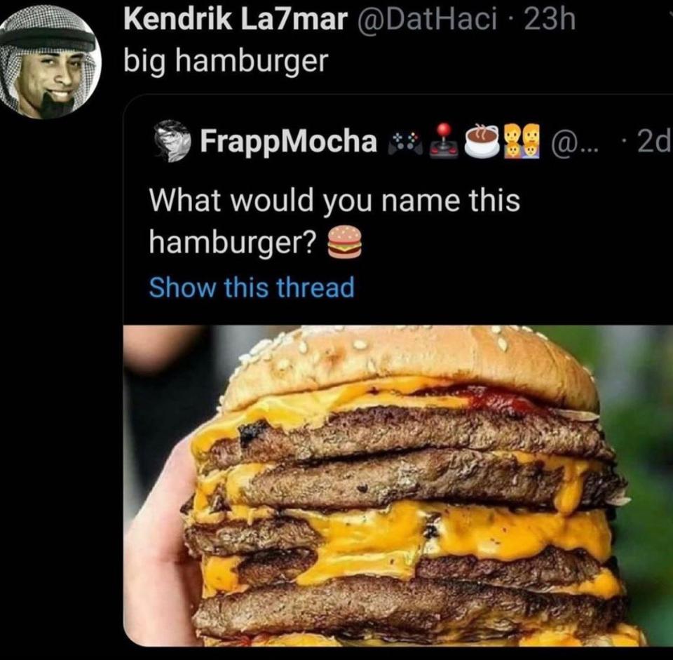 <h1 class="title">burger-meme</h1>