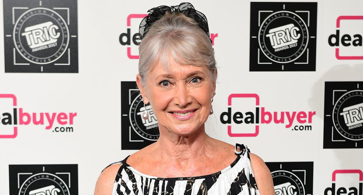 Jan Leeming attending the 2017 Television and Radio Industries Club Awards (PA)