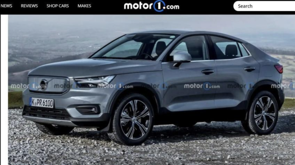 Volvo 將於 3 月 2 日發表品牌第 2 款電動車。圖為預想圖。