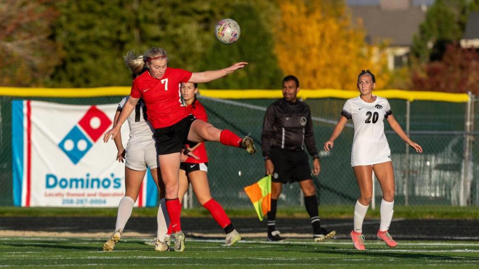 Boise’s Sammy Smith was voted the 5A Girls Soccer State Player of the Year by coaches.