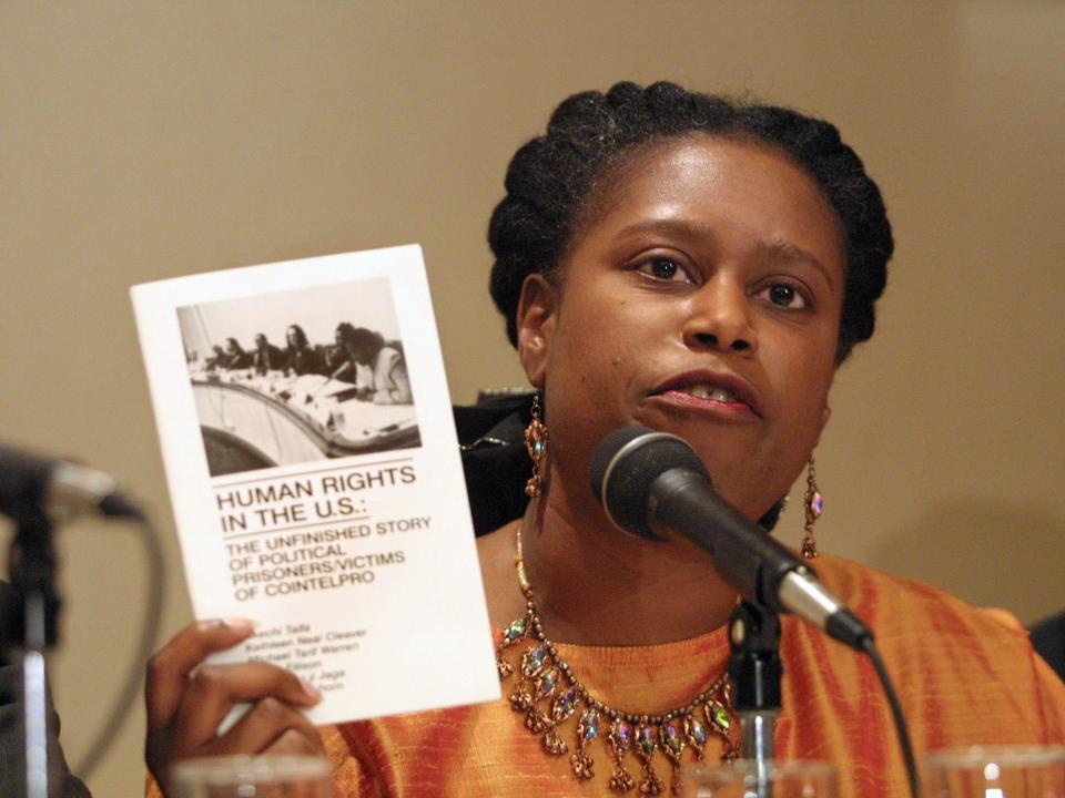 Rep. Cynthia McKinney (D-GA) during the 'Taking Back Responsibilty Hip Hop Summit' at the New York Hilton in New York City